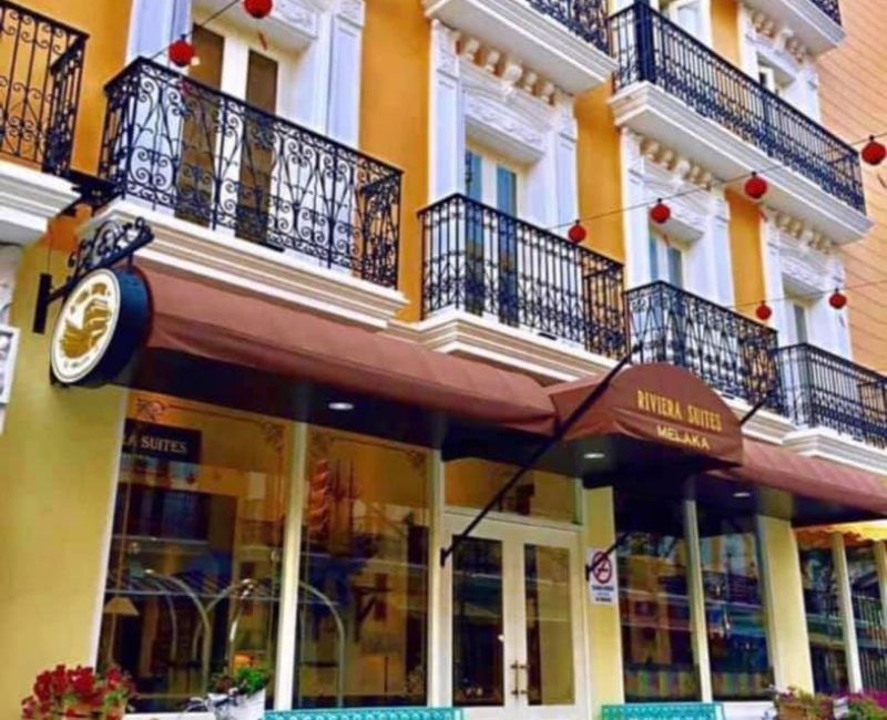 Riviera Suites Entrance